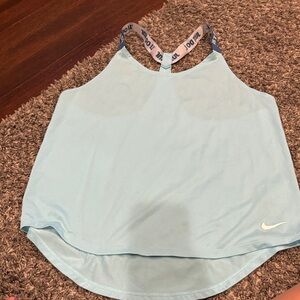 Nike Sky Blue Racerback Tank